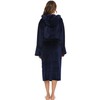 Vlazom Ladies Dressing Gowns, Fluffy Super Robe Comfy Flannel Bathrobe