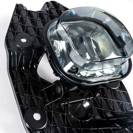 G-PLUS Fog Lights Kit Compatible With 2011-2015 Ford F250 F350 F450 F550 Superduty, Driving Fog Lamps Wiring & Bezel Kit (Smoky Lens) neblineros para autos delantero faros antiniebla