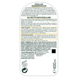 Garnier Skin Natural Micellair Water Ultra Cleansing 400ml