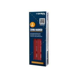 Lyra China Marker Red Box of 12 Pens