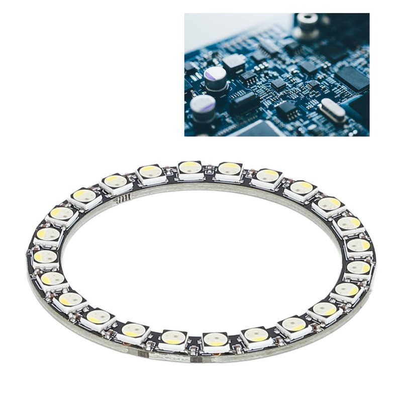 RGB LED Ring Lamp Board 24 Bit SK6812 32 Colors
