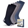 Pembrook Bamboo Viscose Light Compression Socks - 3 Pairs |