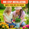 3 Pcs Fluttering Solar Butterfly Garden Stakes - Waterproof Flying
