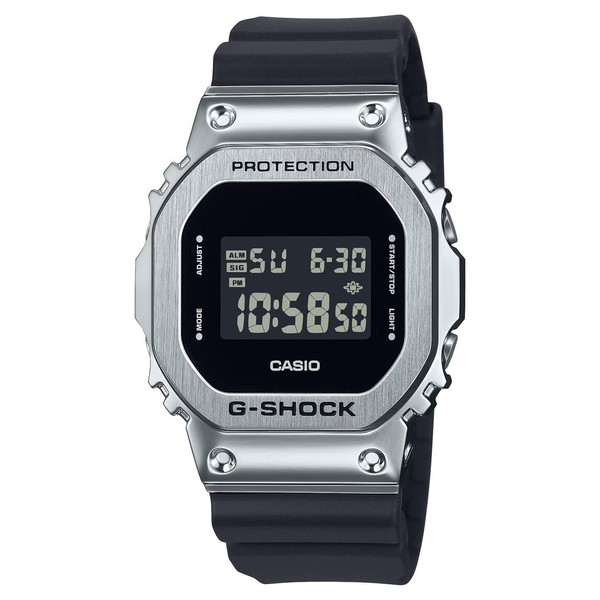 Casio G-Shock GM-5600U-1 Digital 5600 Series Quartz Men's Watch, Black,
