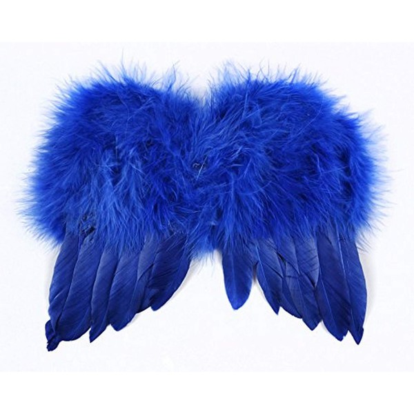 Touch of Nature Mini Feather Wings 7x6 Navy 1pc