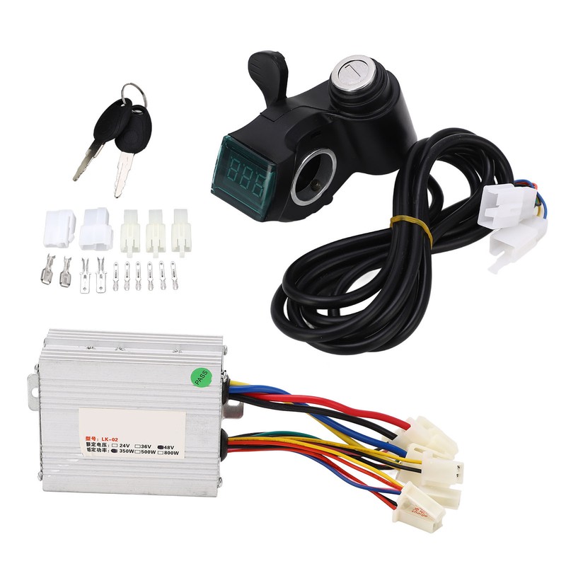 Electric Bike Controller Kit 48V 350W High Safety Power Display