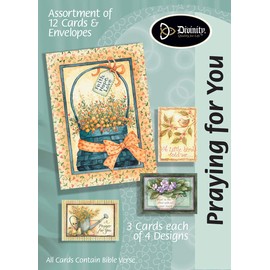 Divinity Boutique Greeting Card Assortment - Praying for You (18000N)