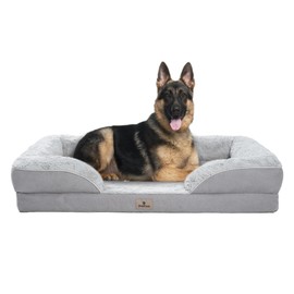 PetFun Orthopedic Dog Bed for Extra Large Dogs - XL Washable Dog Sofa Beds Large, Supportive Foam Pet Couch Bed with Removable Washable Cover, Waterproof Lining and Nonskid Bottom
