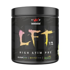 TWP Nutrition Platinum Series LFT V2, High Stim Strong Pre Workout, 390g and 30 Servings, 9 Great Flavours (ICY Blast Twist)