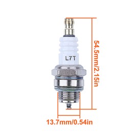 Mtanlo High-Per For mance Replacement Parts Kit For Husqvarna 445, 450 Rancher, and 450 e II - Includes 2 Air Filters and 1 L7T/BPMR7A Spark Plug, OEM Codes 503443201, 531309681, 544080803