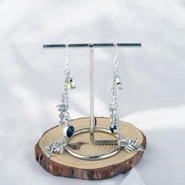 UJIMS Romantasy Reader Merch Fantasy Dragon Ridder Earrings The Empyrean Book Series Gift Literature Friend Gifts (FantasyREarrings)