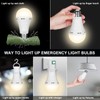 Ostwiki 10 Pack Rechargeable Light Bulbs, Emergency Light Bulbs for