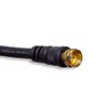 Cablelera ZCTTFDMM-03 RG-6 Coaxial Cable with F Type Screw-On Gold