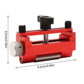 Knwigoe Honing Guide Chisel Sharpening Kit W/3 Fixing Bolts High Precision Honing Guide for Chisels And Planes Adjustable Angle Grinding Guide for Wooden work (3.66x2.56 in)