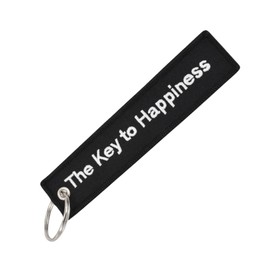 LLAVEROSMOTOR.ES Motorcycle Key Fob, Motorcycle Key Fob, Car Key Fob, Fabric Motorcycle Key Fob, Motorcycle Gifts for Men, black/white