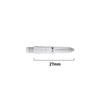 WINMAU Pro-Force White Extra Short Nylon Ring Grip Dart Stems