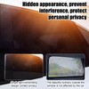 Pack of 4 car window sun protection, privacy protection, UV