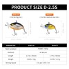 IZA 2.5S Deep Diving Fishing Lures for Freshwate Swimbait Crankbait
