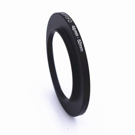48 mm Lens Converter 52 mm Camera Filter Ring, Compatible with All 48 mm Camera Lenses to 52 mm UV, ND, CPL Accessories, Made of CNC Machined Material (48 mm - 52 mm)