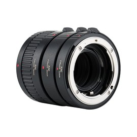 JJC Autofokus Zwischenringe (AF) mit TTL-Belichtung für Makrofotographie 12mm, 20mm und 36mm (Passen für Nikon F Mount Kameras)