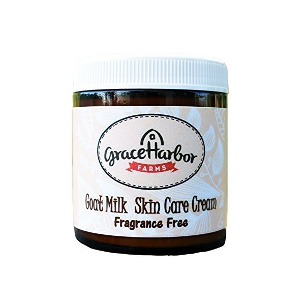 Goat Milk Skin Care Cream Fragrance Free, 4 Oz Jar