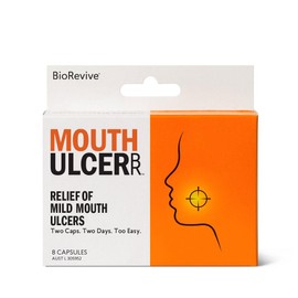 BioRevive MouthUlcer 2 Dose 8 Capsules