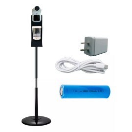 Seguridad Total Kit Termometro Automatico + Dispensador De Gel Y Soporte V2