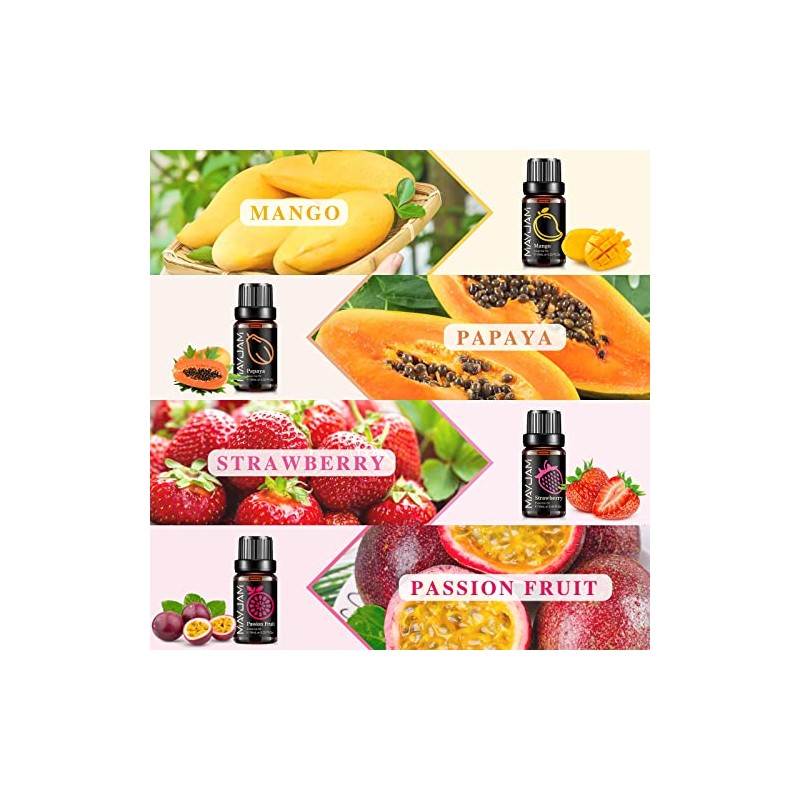 MAYJAM MAYJAM Duft Duft?l Set Fruchtiger 8 x 10ML, Frchte