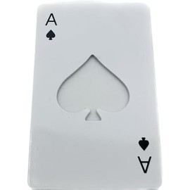Las Vegas Card Bottle Opener-Ace of Spades
