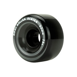 Moxi Classic - Outdoor Roller Skate Wheels - 4 Pack of 35mm x 65mm 78A Wheels | Black