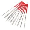 Mesee 10pcs Mini Diamond Needle File Set Stone Hardened Alloy