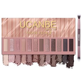 Ucanbe Paleta de Sombras de Ojos de 12 Colores                                                                                                        