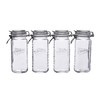 Mason Craft & More Airtight Kitchen Food Storage Clear Glass