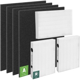 ykc-parts HPA300 HEPA Filter for Honeywell HPA300 Series Air Purifiers Replace HRF-R3(3+4)