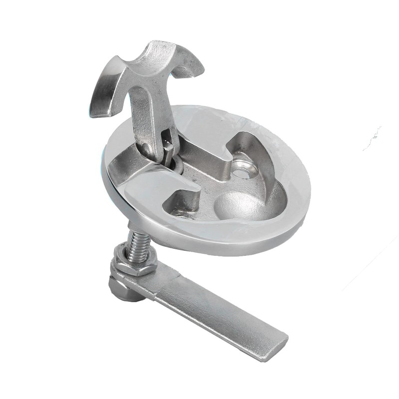 Boat Hatch Fastener Flush Lock for Boat Hatches Rotating Lifting