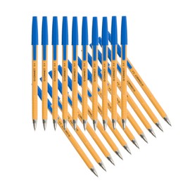 Q-Connect Fine Ballpoint Pen - Blue (Pack of 20)