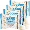 GoodMallow Vegan Marshmallows - Large Kosher Halal Gluten Free Dairy