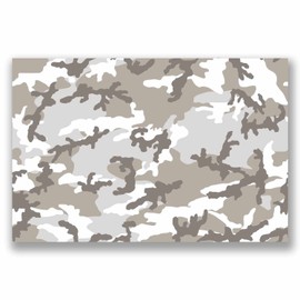 A4 Sheet Camo Sticker Bomb Vinyl Wrap Car Bike Laptop Army Camouflage #9690 (A4 (30cm x 20cm))