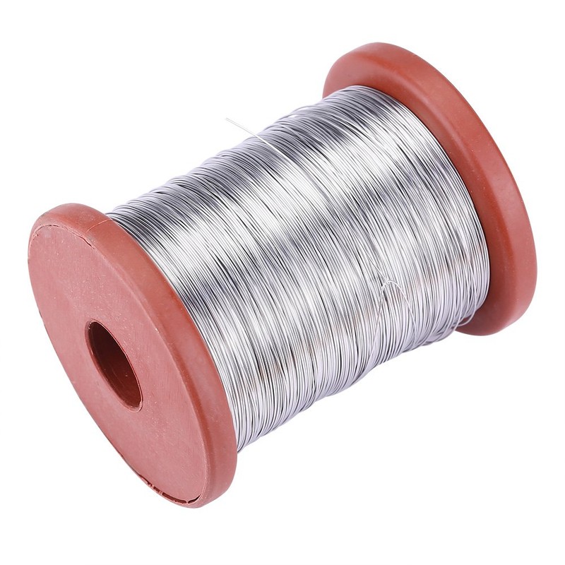TOPINCN Stainless Steel or Iron Wire, 500g Roll for Beehive