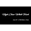XTRAYXRAY High Class White Trash Windshield Banner Sticker Funny Sticker