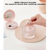 MURRI&MURRDI Retainer Mouth Guard Soak Container Box, Denture Bath Case