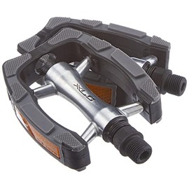 XLC Comfort Pedals City Black/Silver/Grey, 2501840300