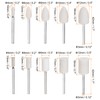 sourcing map 20pcs Rotary Grinding Stones Kits 1/8" Abrasive Mounted
