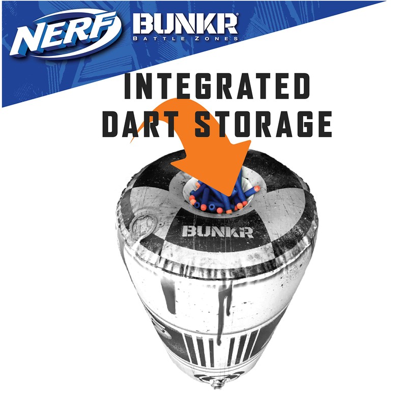 Nerf Bunkr BKN-3371 Caution Crate