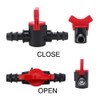 VooGenzek 7 Pieces Plastic Aquarium Water Flow Control Valve, Drip