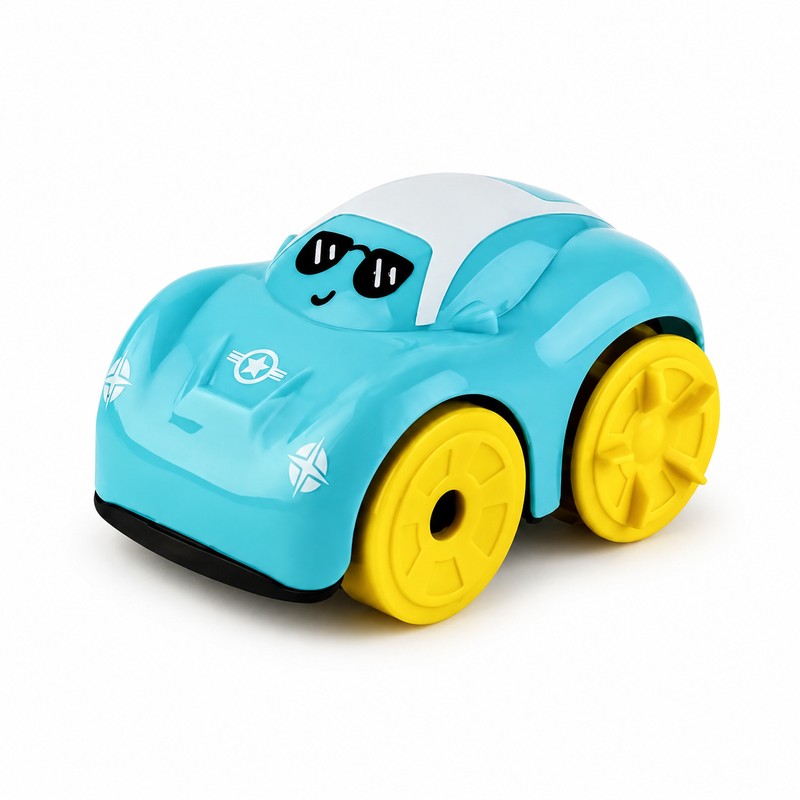 Wind-Up Amphibious Bath Toy Cars for Babies – Floating Clockwork
