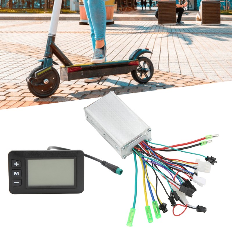 36V 48V 350W Electric Bike Brushless Motor Controller LCD Panel
