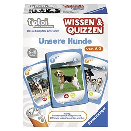 Ravensburger 00755 - tiptoi® Wissen & Quizzen „Unsere Hunde“