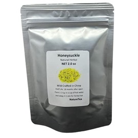 Honeysuckle Tea - Lonicera japonica Loose Buds by Nature Tea (1 oz)