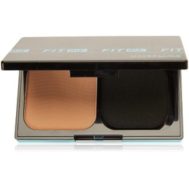 Maybelline Base de Maquillaje en Polvo Fit Me, TRUE BEIGE 235, 9 gr, controla brillo por 24h, con protector solar, resistente al agua, sudor y humedad